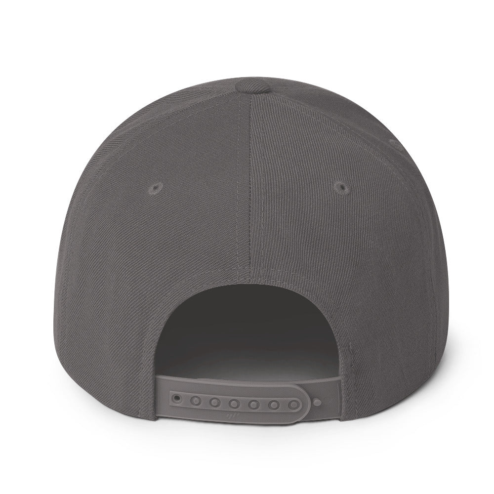 Sponsorless Flatbill Snapback Hat